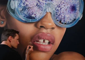 Robert Ewe hyperrealism artwork- سبک هایپررئالیسم