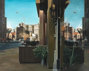 اثری از ریچارد استس به سبک فوتورئالیسم